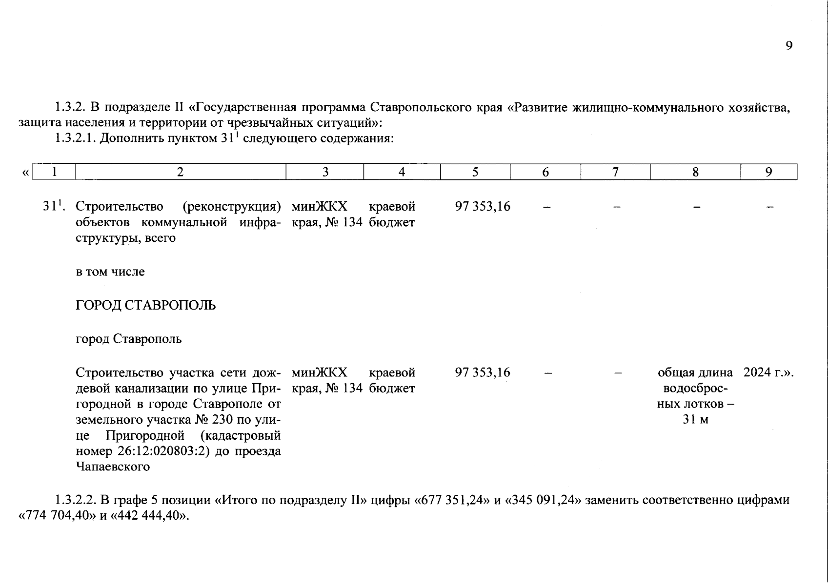 Увеличить