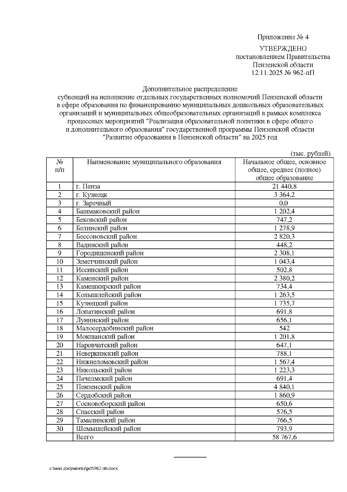 Увеличить
